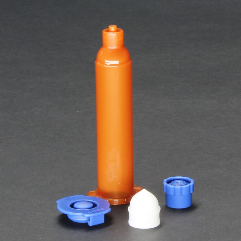 AccuDose Syringe Barrel Kit 10cc Amber (Box of 30)