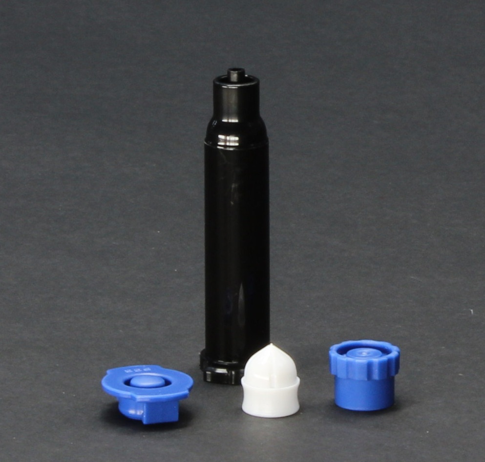 AccuDose Syringe Barrel Kit 5cc Black (Box of 40)