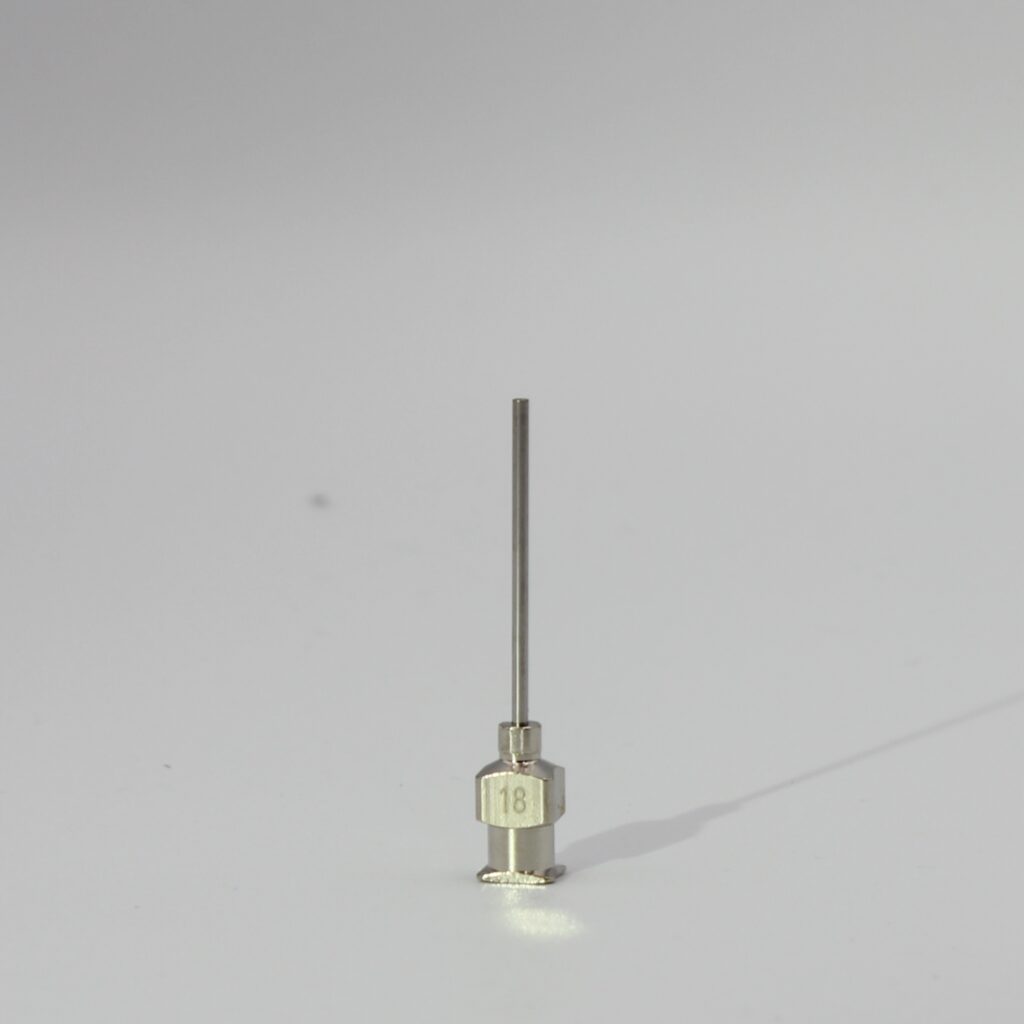 Precision Metal Tips 18G L25mm ID0.92  (Box of 12)