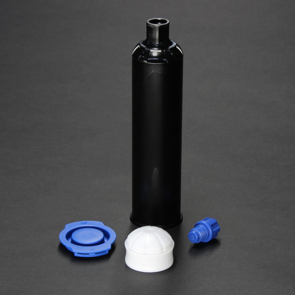 AccuDose Cartridge Kit 6oz (150cc) Black (Box of 30)