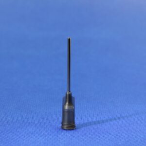 16G precision stainless steel dispensing tip for industrial fluids