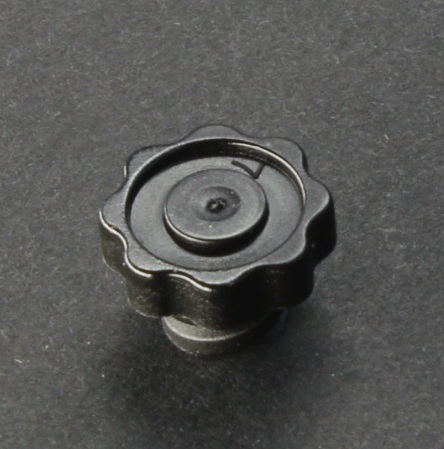 AccuDose Tips Cap Luer Black mini (Box of 50)