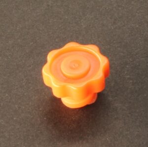 AccuDose Tips Cap Luer Orange mini (Box of 50)